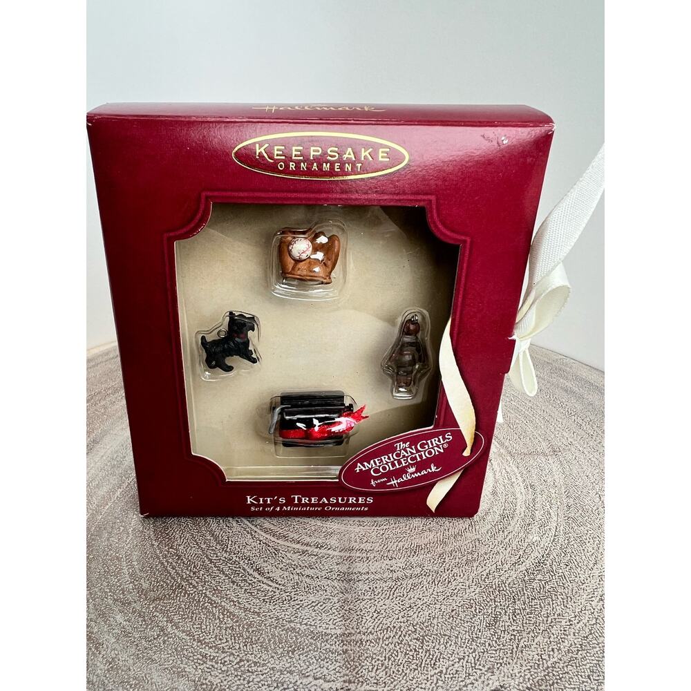 Hallmark Keepsake Ornament 2002 Kit's Treasures American Girl Doll